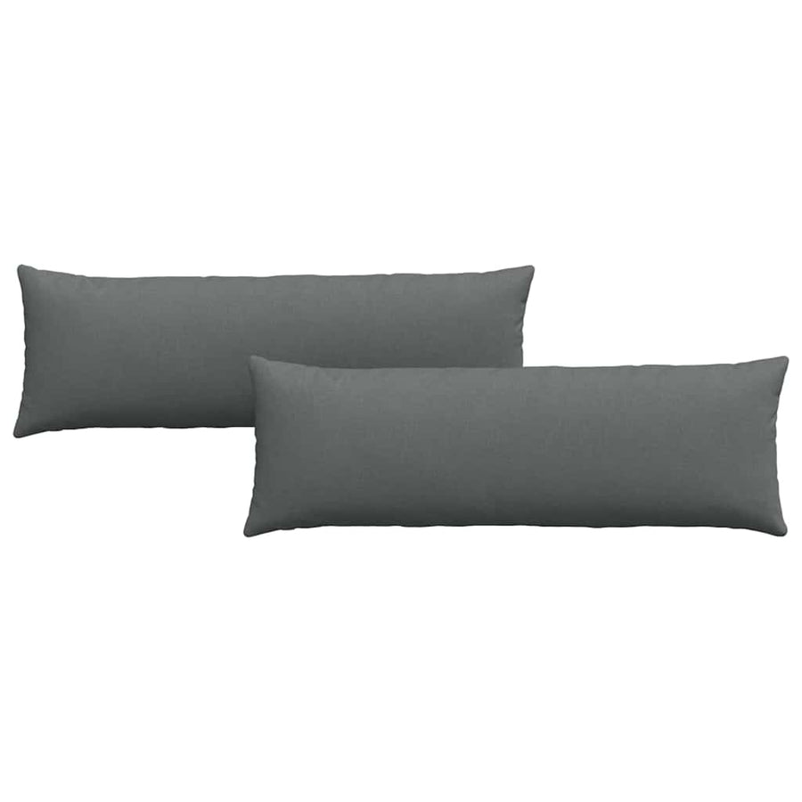 Sofa Kussens Donkergrijs Stof
