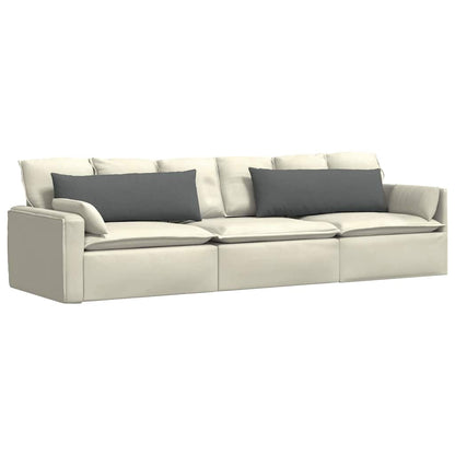 Sofa Kussens Donkergrijs Stof
