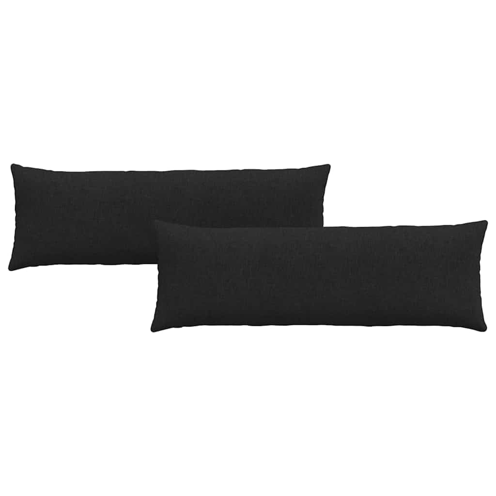 Sofa Kussens Zwart Stof