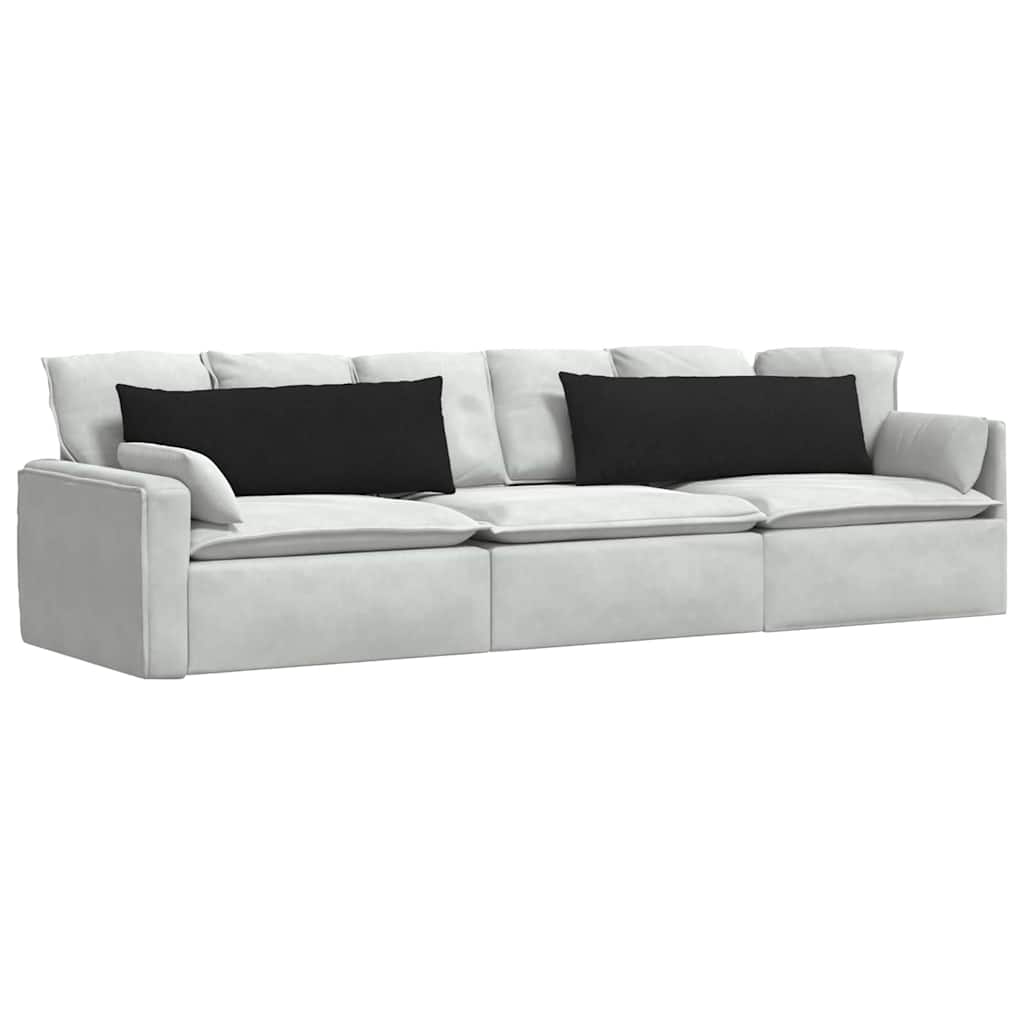 Sofa Kussens Zwart Stof