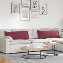 Sofa Kussens Wijnrood Stof