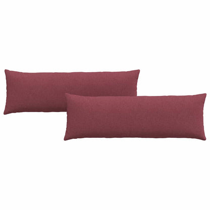 Sofa Kussens Wijnrood Stof