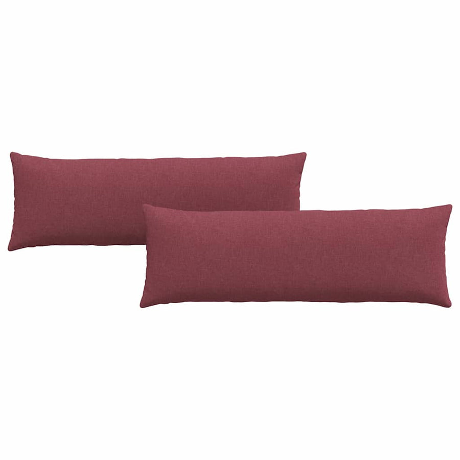 Sofa Kussens Wijnrood Stof