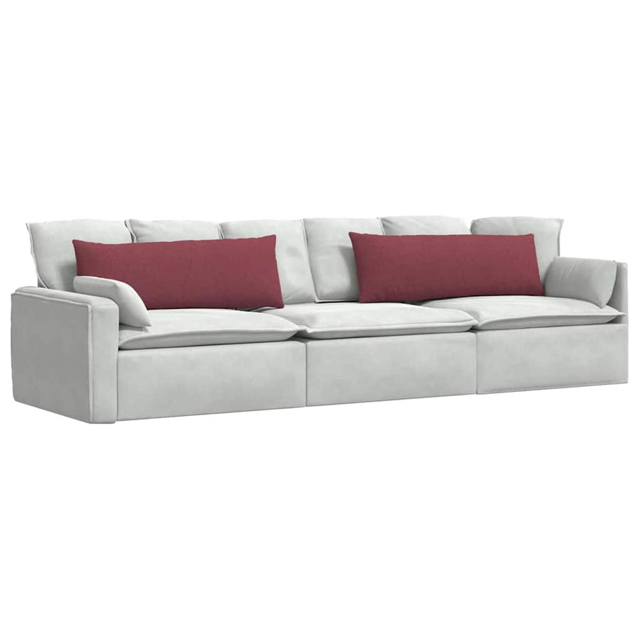 Sofa Kussens Wijnrood Stof