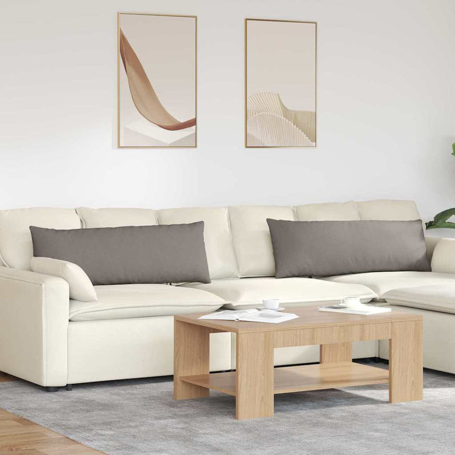 Sofa Kussens Taupe Stof