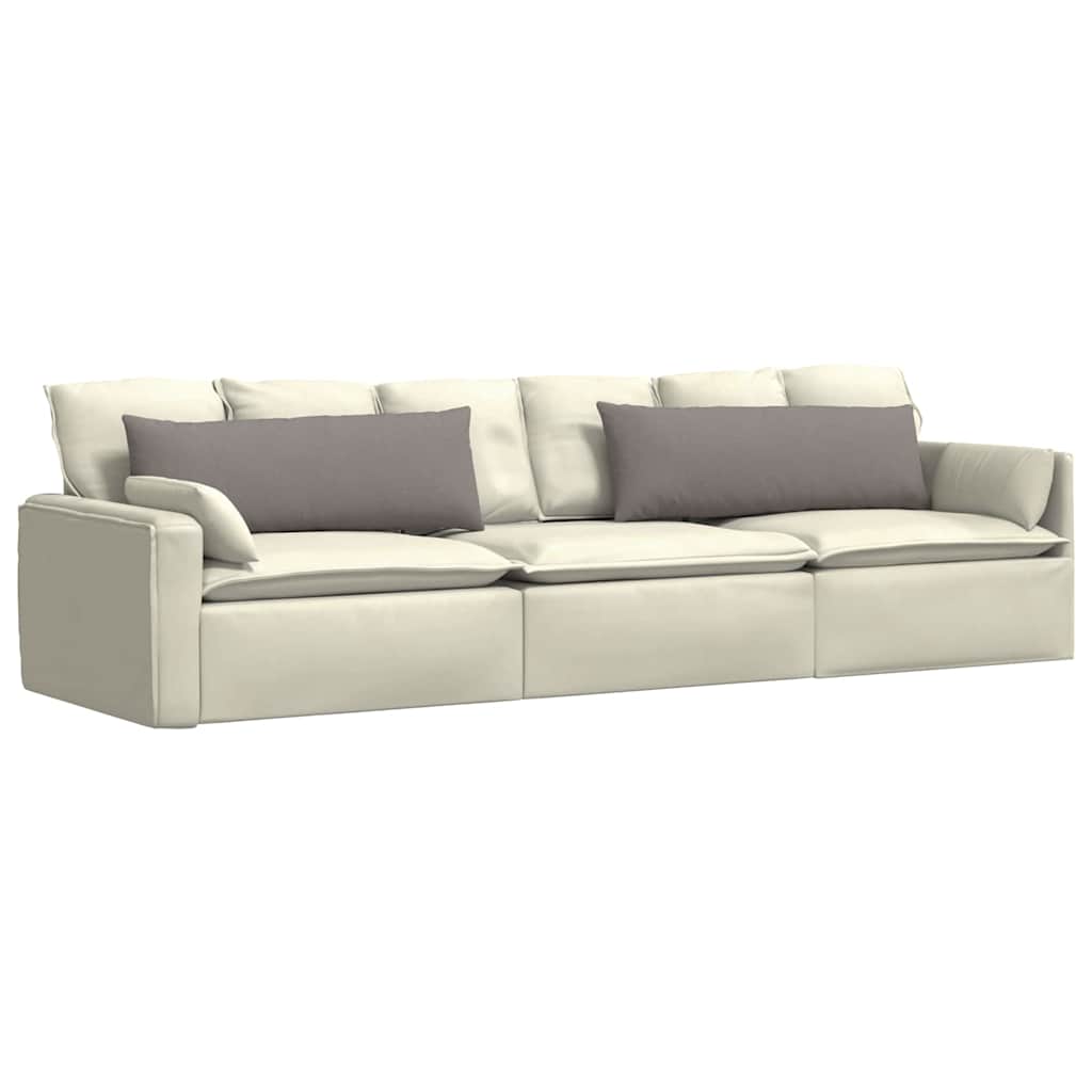 Sofa Kussens Taupe Stof