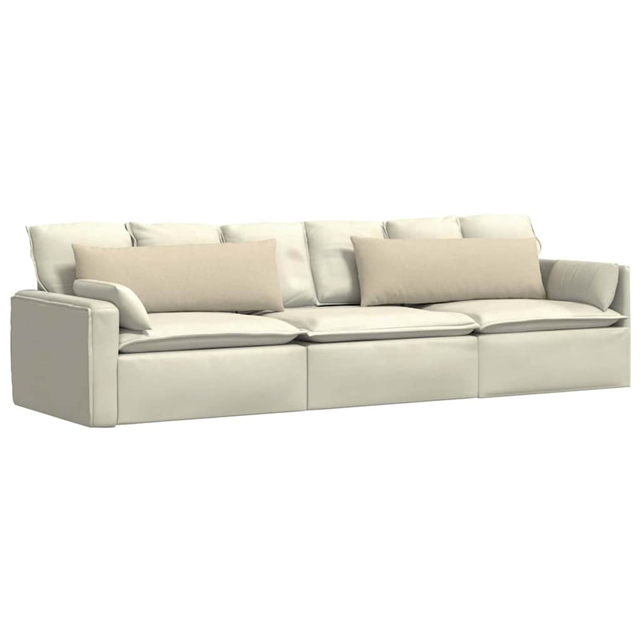 Sofa Kussens Crème Stof