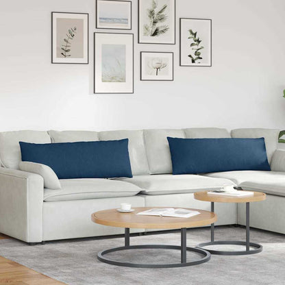 Sofa Kussens Blauw Stof