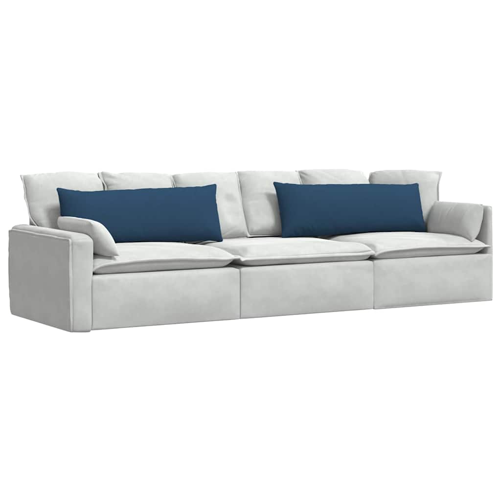 Sofa Kussens Blauw Stof