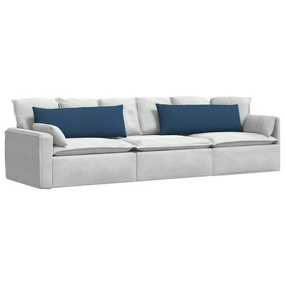 Sofa Kussens Blauw Stof