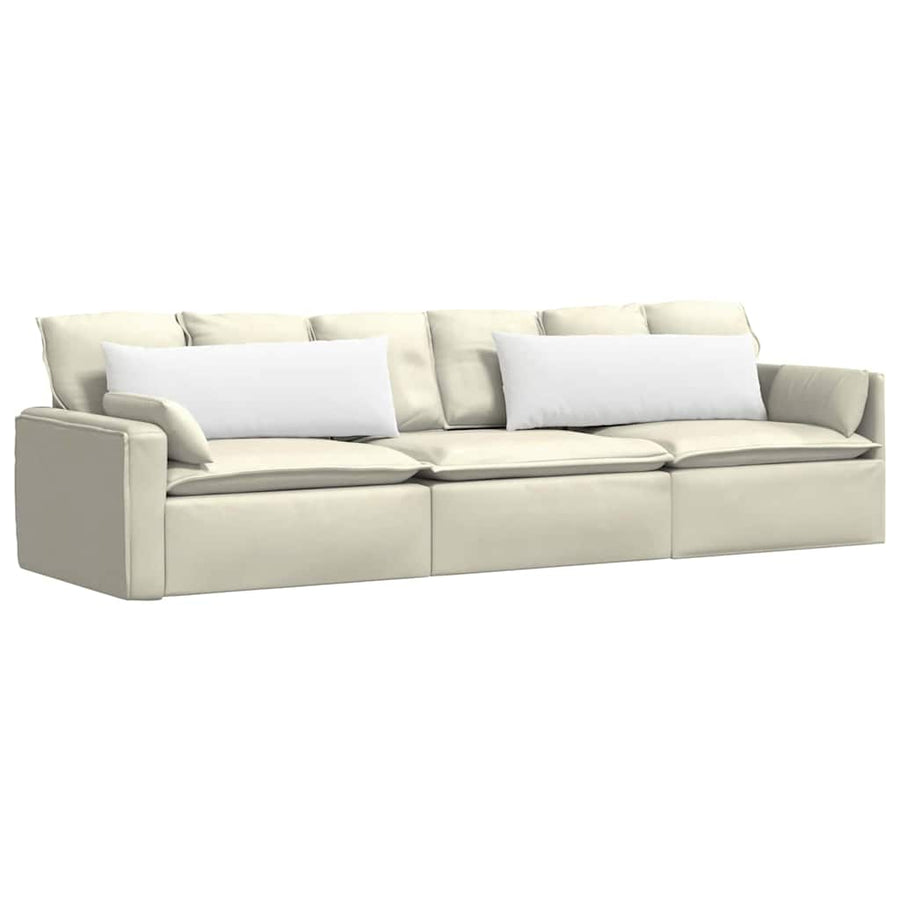 Sofa Kussens Wit Stof