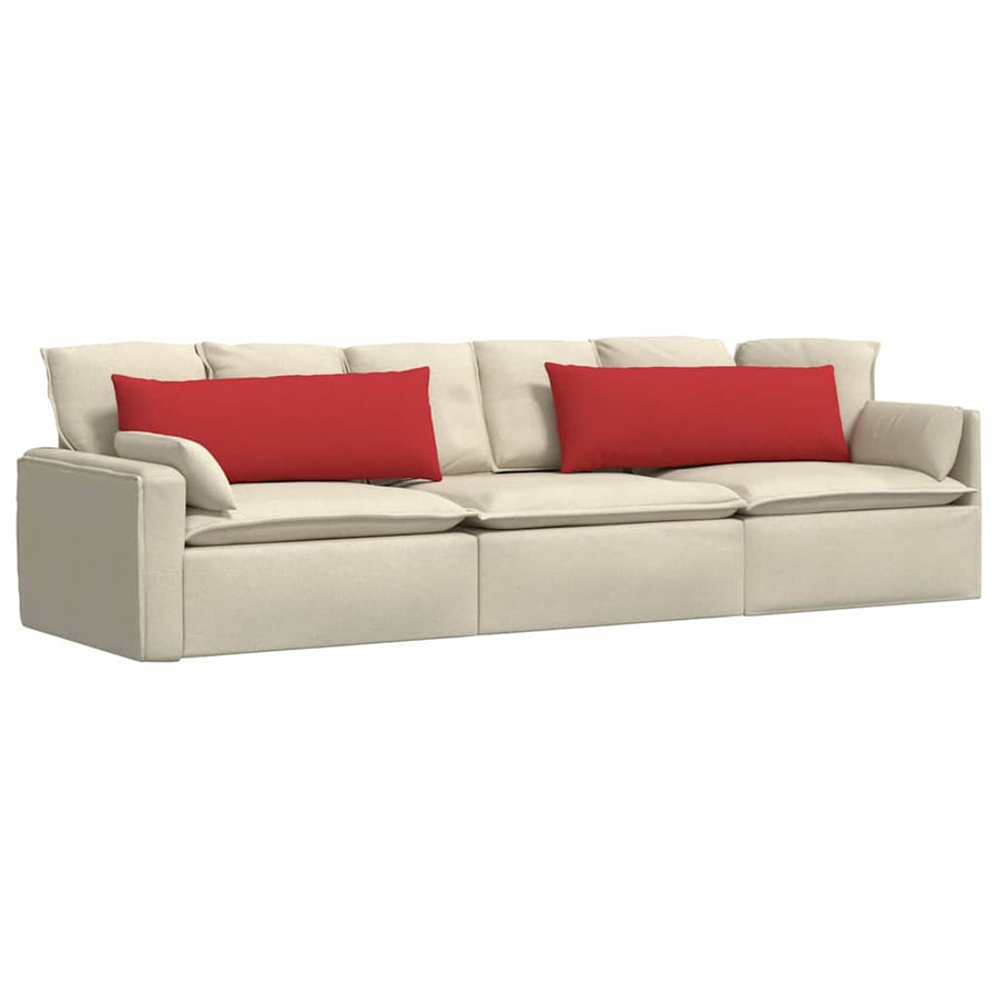 Sofa Kussens Rood Stof