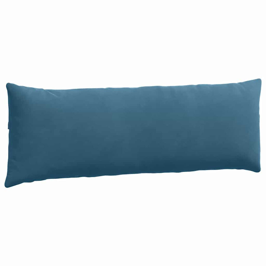 Sofa Kussens 2 pcs Blauw 120 x 40 cm Katoen Stof