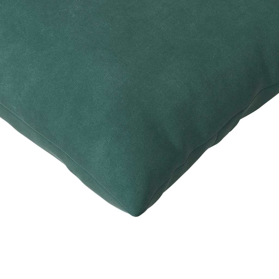 Sofa Kussens 2 pcs Donkergroen 120 x 40 cm Katoen Stof