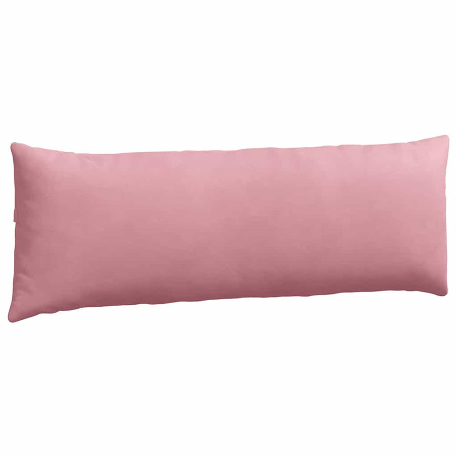 Sofa Kussens 2 pcs Roze 120 x 40 cm Katoen Stof