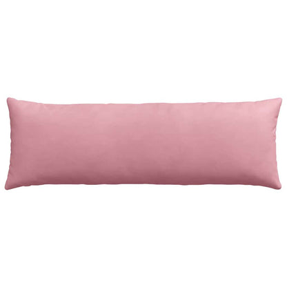 Sofa Kussens 2 pcs Roze 120 x 40 cm Katoen Stof