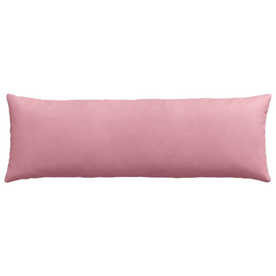 Sofa Kussens 2 pcs Roze 120 x 40 cm Katoen Stof
