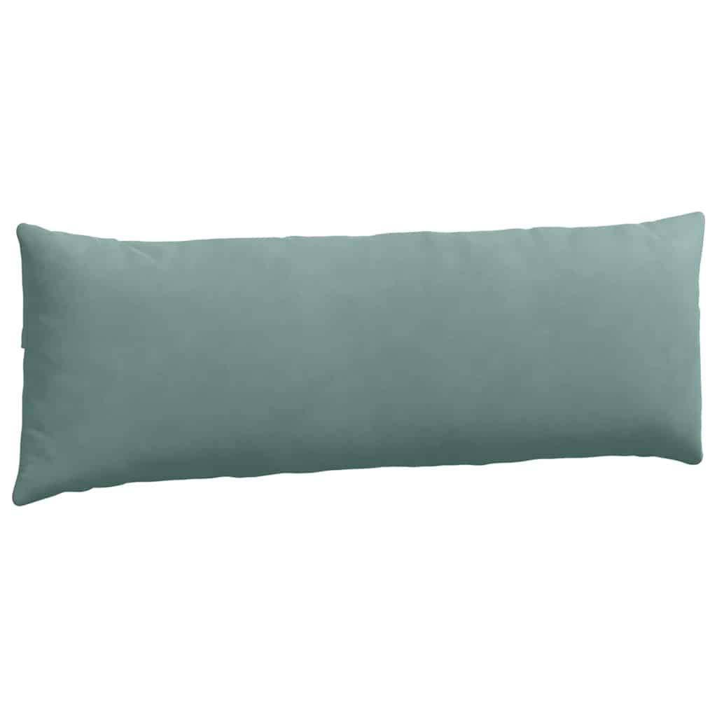 Sofa Kussens 2 pcs Zeegroen 120 x 40 cm Katoen Stof