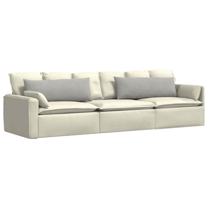 Sofa kussens Lichtgrijs Stof