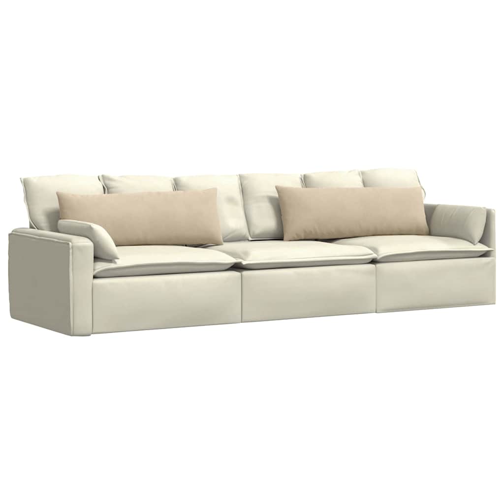 Sofa kussens Crème Stof