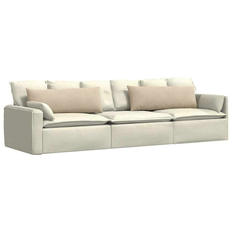 Sofa kussens Crème Stof