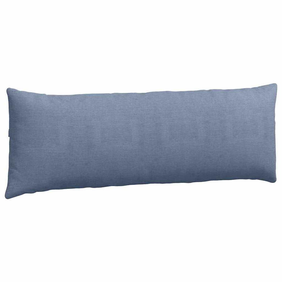 Sofa Kussens 2 pcs Blauw 120 x 40 cm Katoen Stof