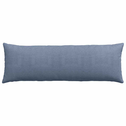 Sofa Kussens 2 pcs Blauw 120 x 40 cm Katoen Stof