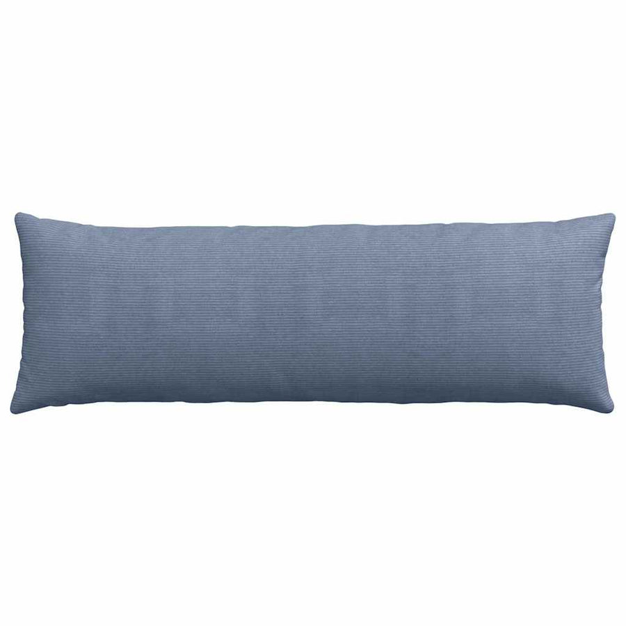 Sofa Kussens 2 pcs Blauw 120 x 40 cm Katoen Stof