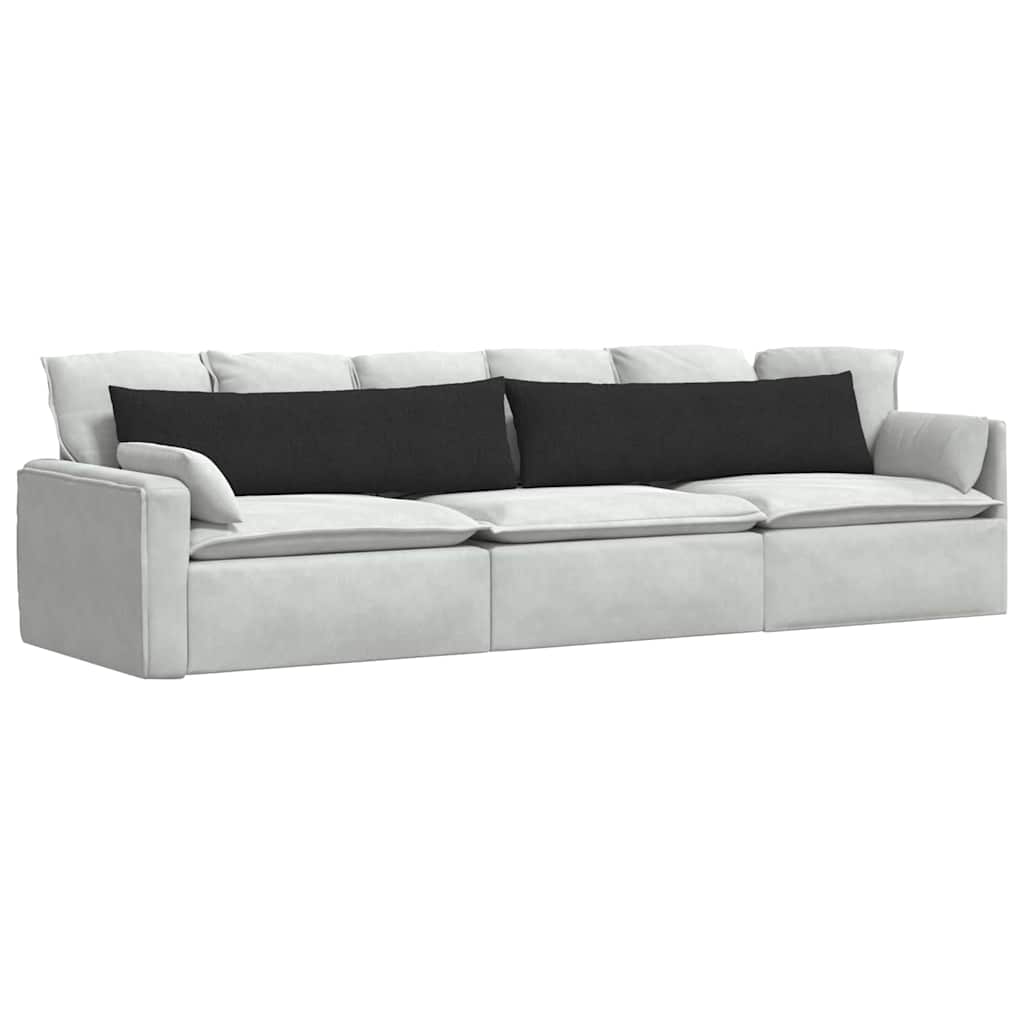 Sofa Kussens Zwart Stof