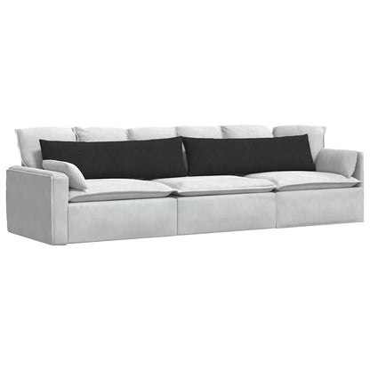 Sofa Kussens Zwart Stof