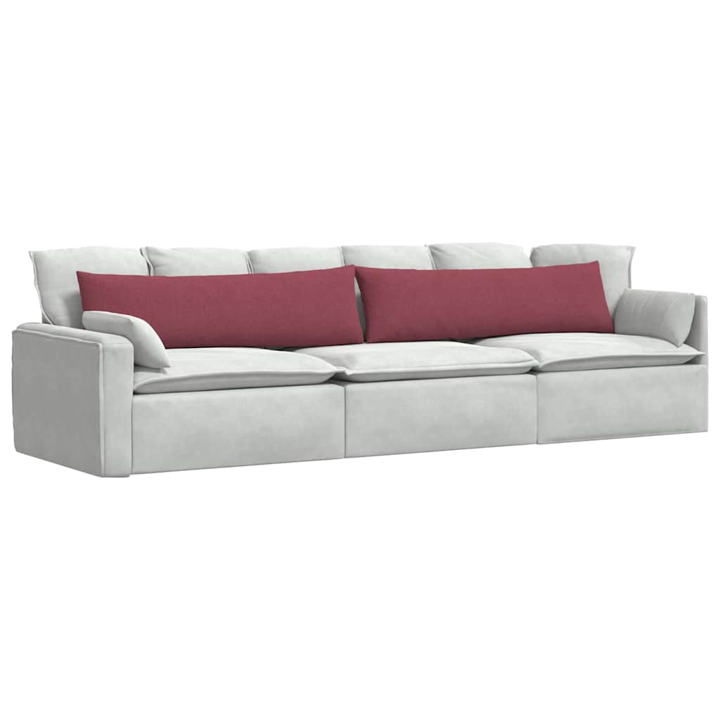 Sofa Kussens Wijnrood Stof