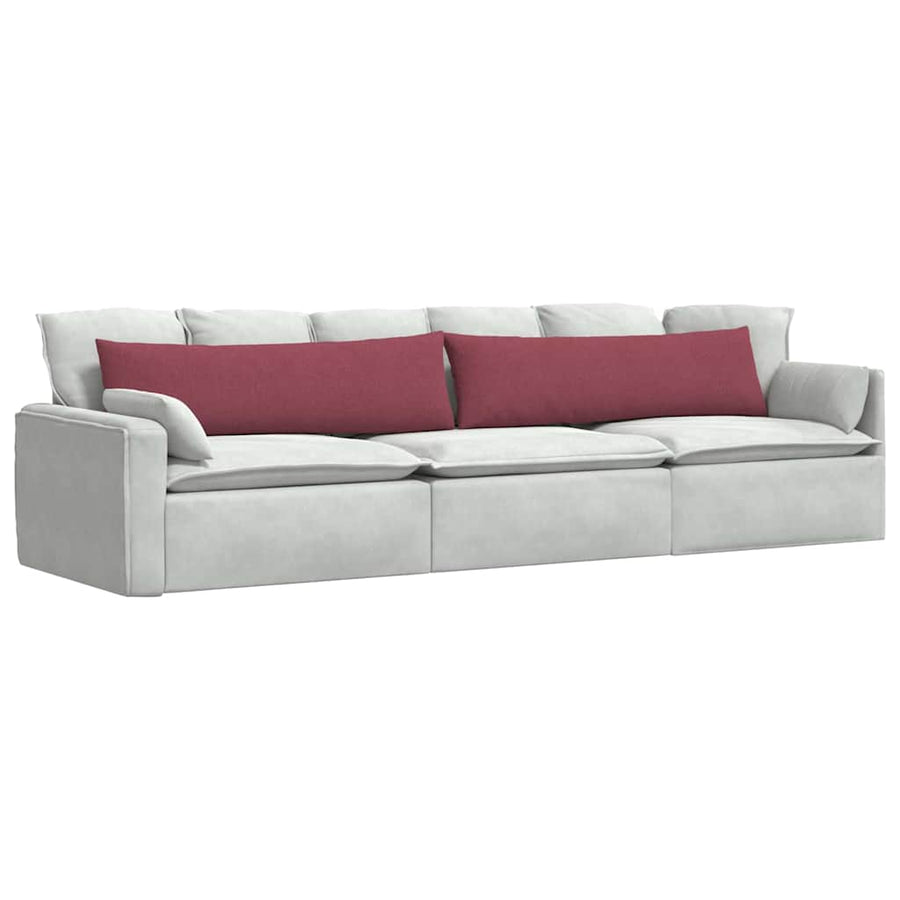 Sofa Kussens Wijnrood Stof
