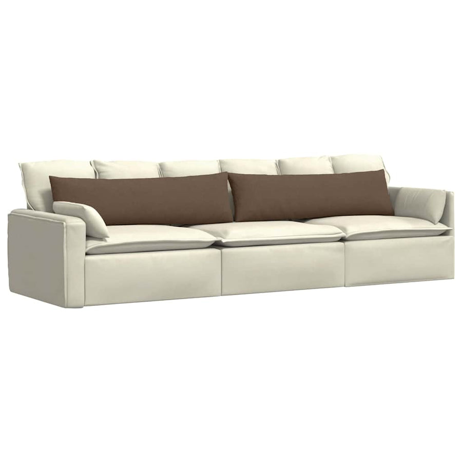 Sofa Kussens Bruin Stof