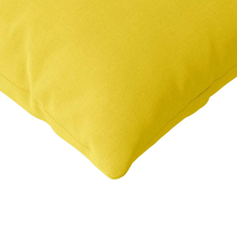 Sofa Kussens Lichtgeel Stof