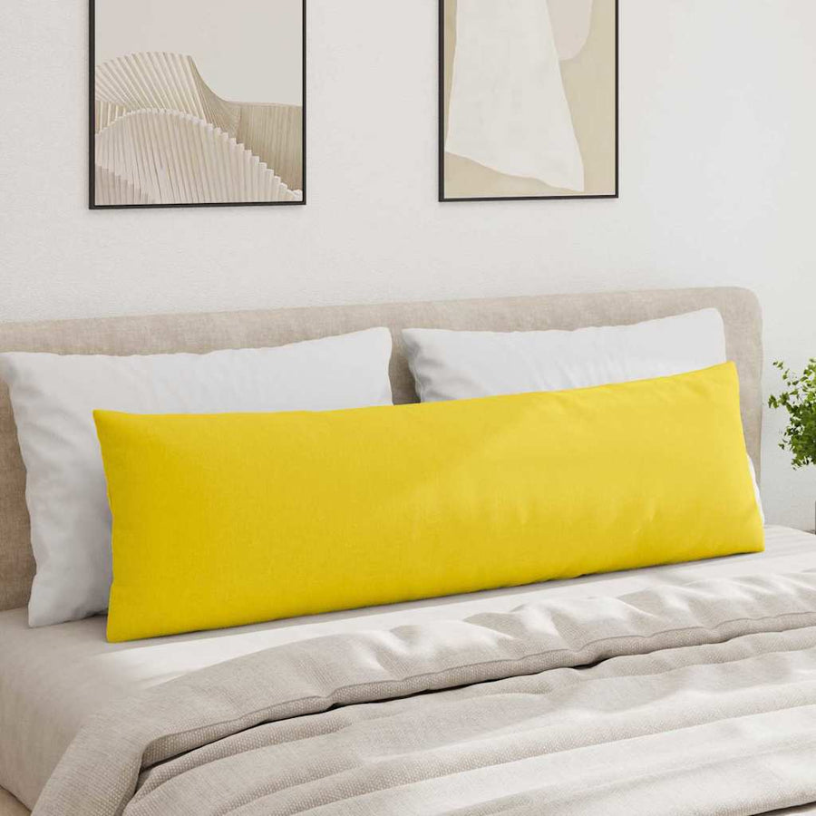Sofa Kussens Lichtgeel Stof