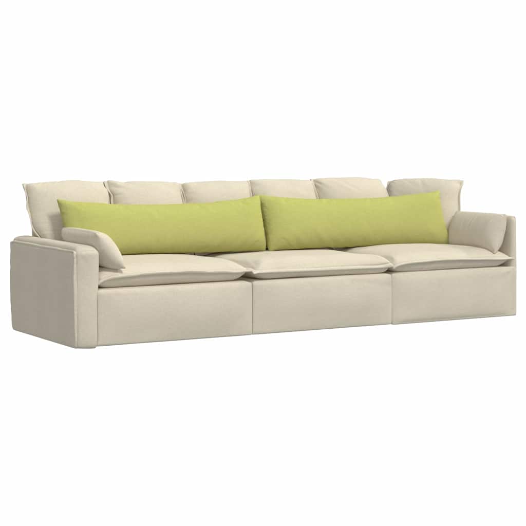 Sofa Kussens Lichtgroen Stof