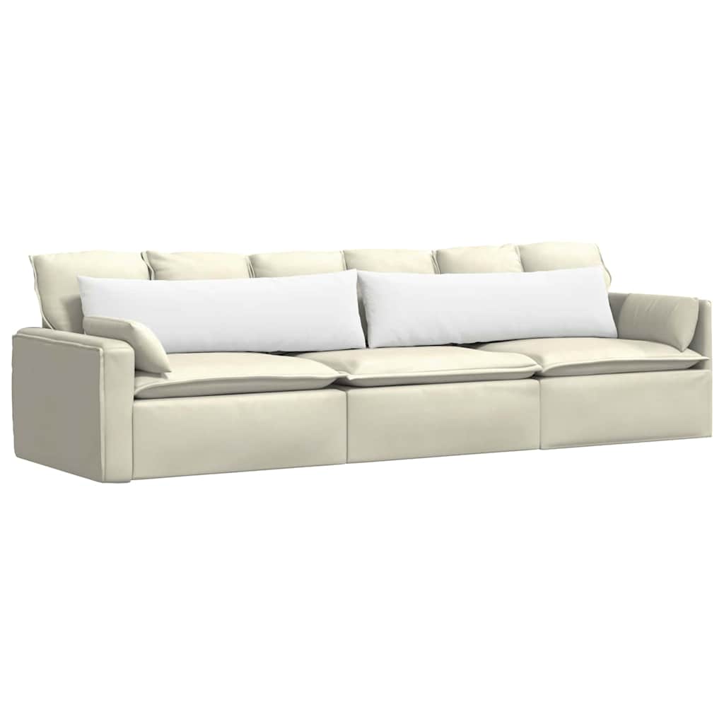 Sofa Kussens Wit Stof
