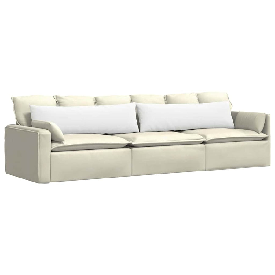 Sofa Kussens Wit Stof