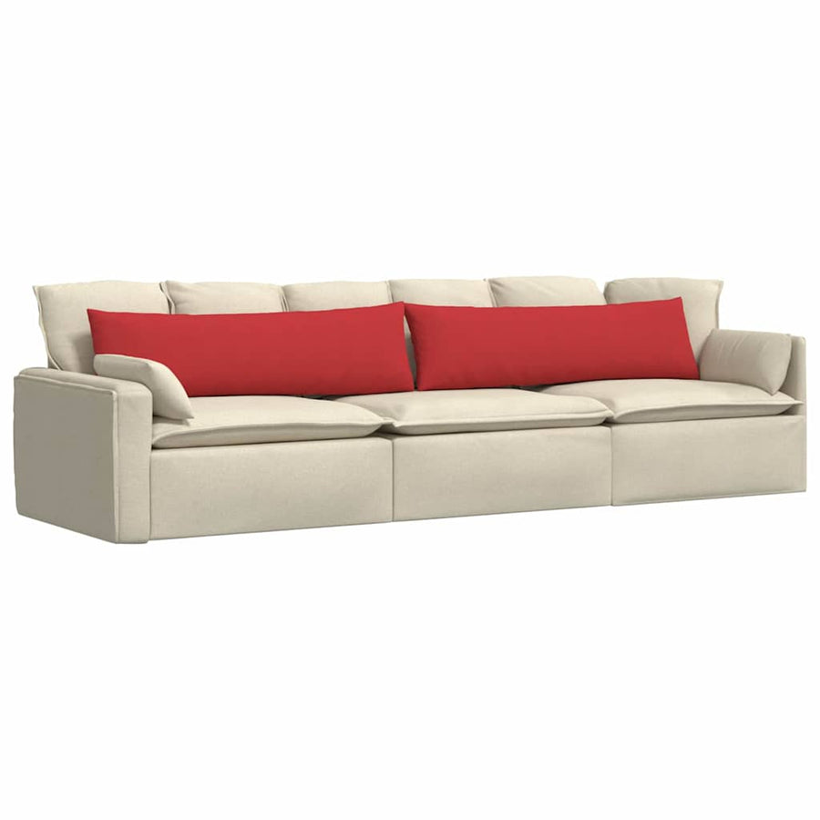 Sofa Kussens 2 pcs Rood 145 x 40 cm
