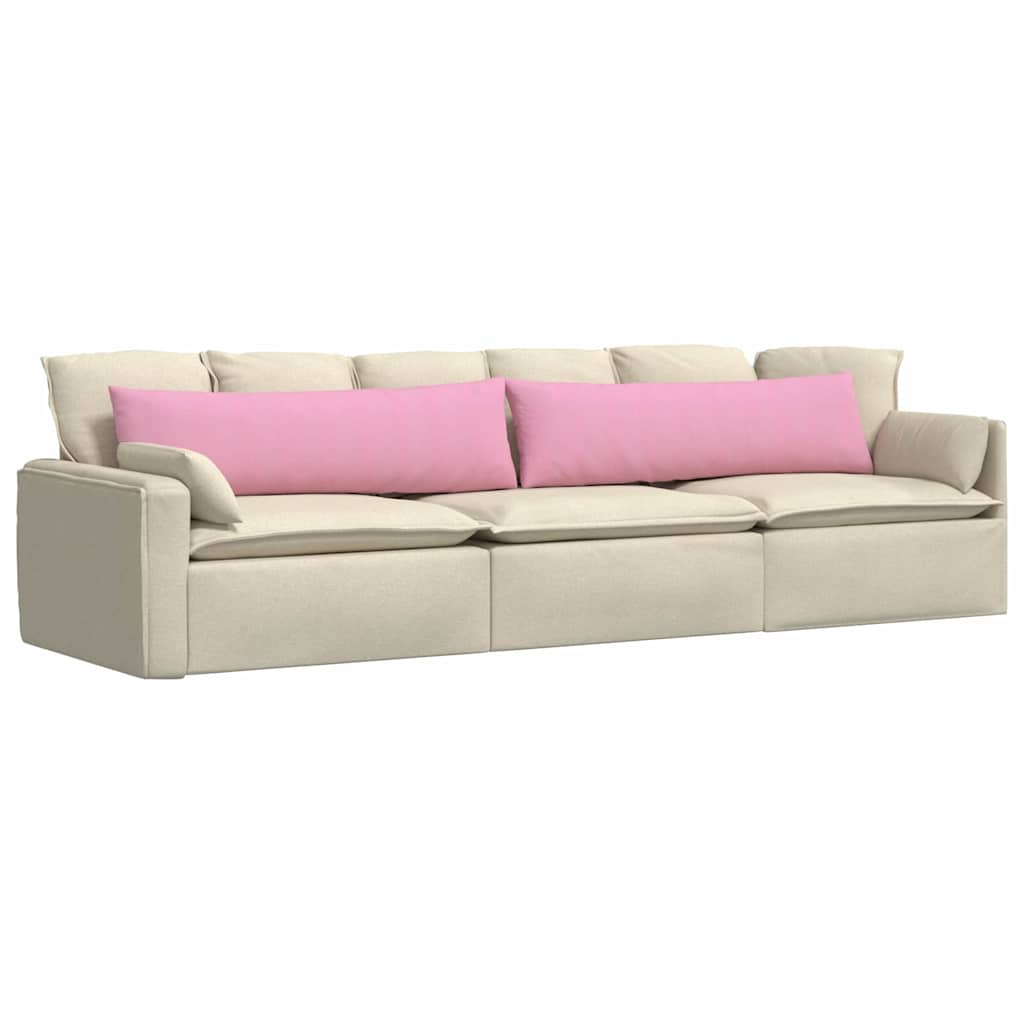 Sofa Kussens Roze Stof