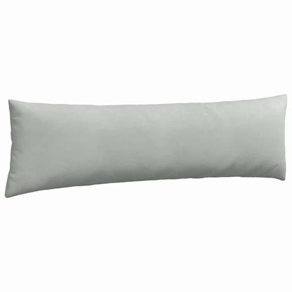 Sofa Kussens 2 pcs Lichtgrijs 145 x 40 cm Katoen Stof