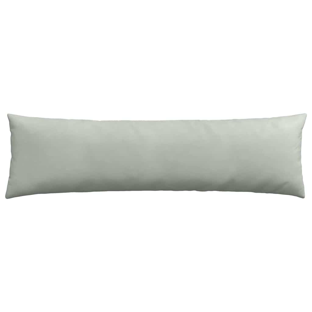 Sofa Kussens 2 pcs Lichtgrijs 145 x 40 cm Katoen Stof