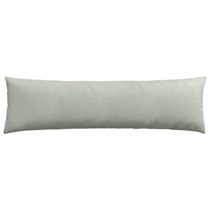 Sofa Kussens 2 pcs Lichtgrijs 145 x 40 cm Katoen Stof