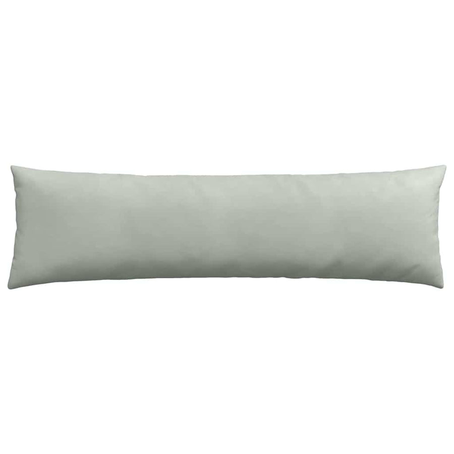 Sofa Kussens 2 pcs Lichtgrijs 145 x 40 cm Katoen Stof