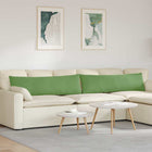 Sofa Cushions 2 pieces Light Green 145 x 40 cm Corduroy
