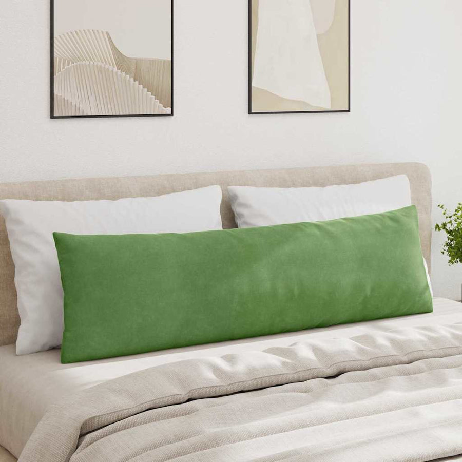 Sofa Kussens 2 stuks Lichtgroen 145 x 40 cm Cordstof