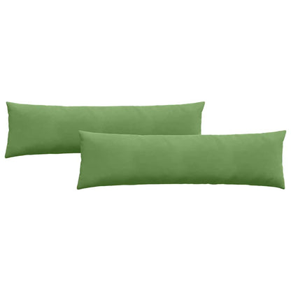 Sofa Kussens 2 stuks Lichtgroen 145 x 40 cm Cordstof