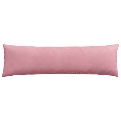 Sofa Kussens 2 pcs Roze 145 x 40 cm Katoen Stof