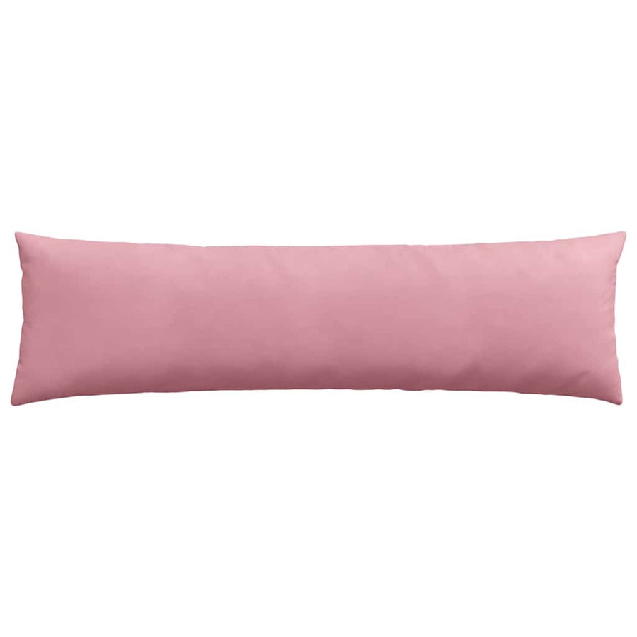 Sofa Kussens 2 pcs Roze 145 x 40 cm Katoen Stof