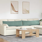 Sofakussens 2 stuks 145x40x20 cm zeegroen cordstof